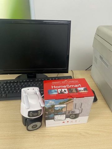 Camera wifi ngoài trời YOOSEE bản 2 mắt (MẪU MỚI NHỎ GỌN) xoay 360 độ