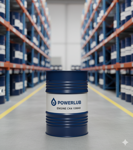 POWERLUB ENGINE CK4 15W-40 Pre