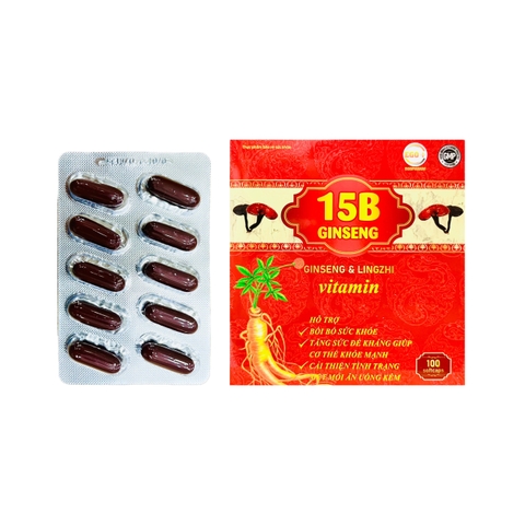 Bổ Sung Dinh Dưỡng Tối Ưu Với 15B Gingseng