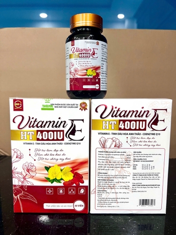 Viên uống vitamin E 400IU: Công dụng, cách dùng và liều lượng