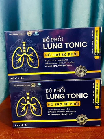 Thực phẩm chức năng bổ phổi,sản phẩm hỗ trợ cải thiện vấn đề hô hấp