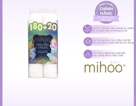 Bông Tẩy Trang Mihoo