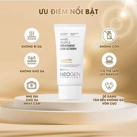 Kem chống nắng Neogen Treatment Sun Screen SPF50+PA++++  50g