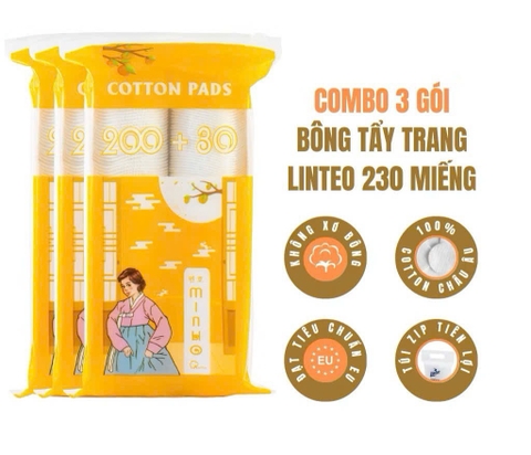 Bông tẩy trang Minho