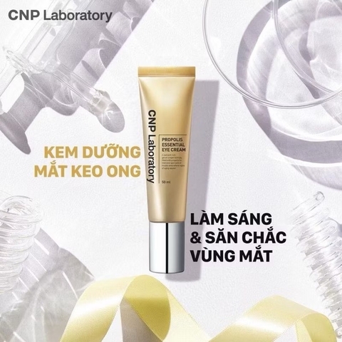 Kem Dưỡng Mắt CNP Laboratory Propolis Essential Eye Cream Dưỡng Ẩm Làm Sáng Và Cải Thiện Nếp Nhăn 50ml
