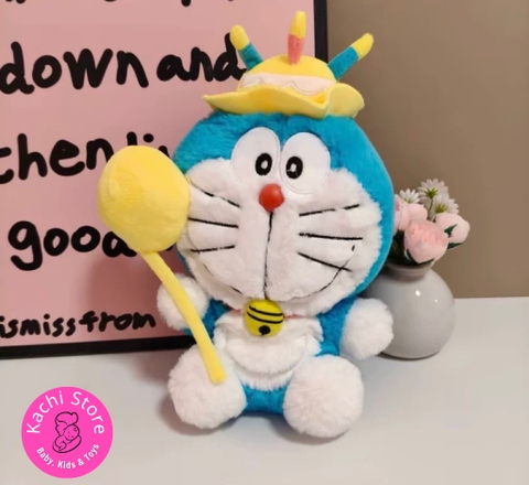 Búp bê Doraemon nhồi bông Sinh nhật của Mèo Máy