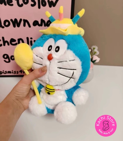 Búp bê Doraemon nhồi bông Sinh nhật của Mèo Máy