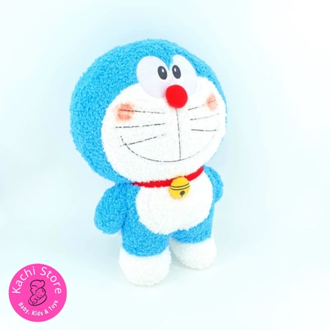 Doraemon nhồi bông mềm mịn dáng đứng 40cm siêu dễ thương