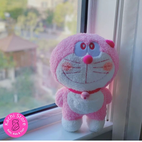 Doraemon nhồi bông mềm mịn dáng đứng 40cm siêu dễ thương