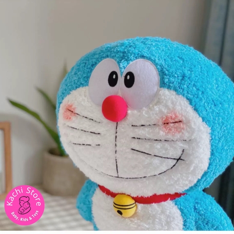 Doraemon nhồi bông mềm mịn dáng đứng 40cm siêu dễ thương