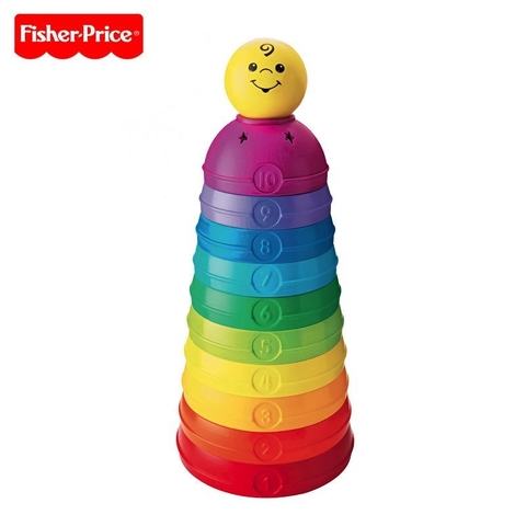 Order - Fisher Price Đồ chơi xếp chồng cốc cầu vồng K7166