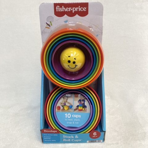 Order - Fisher Price Đồ chơi xếp chồng cốc cầu vồng K7166