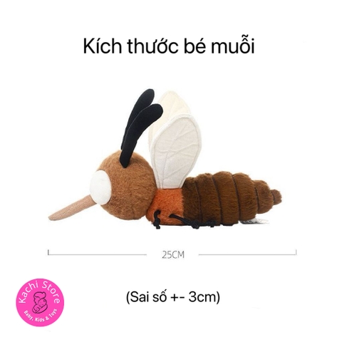 Đồ chơi mô phỏng Con Muỗi nhồi bông dễ thương, quà tặng Muỗi bông đáng yêu
