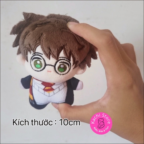Harry Potter 10cm búp bê nhồi bông mini dễ thương, đồ chơi nhồi bông thế giới phù thuỷ