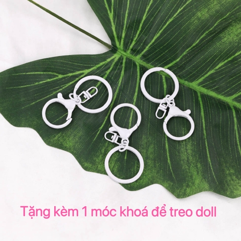 Harry Potter 10cm búp bê nhồi bông mini dễ thương, đồ chơi nhồi bông thế giới phù thuỷ