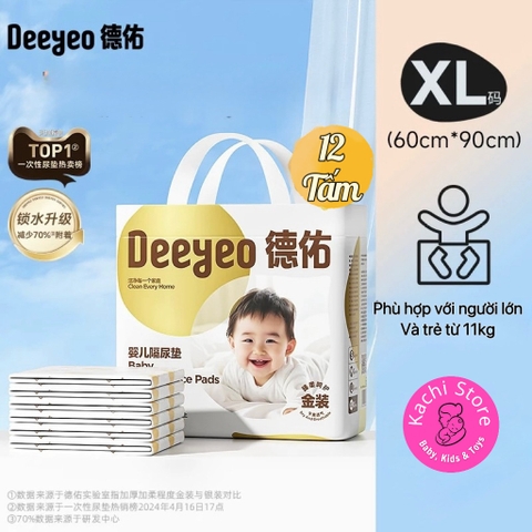 Deeyeo Gold Tấm lót thay tã chống thấm cho bé dùng 1 lần