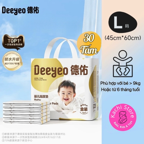 Deeyeo Gold Tấm lót thay tã chống thấm cho bé dùng 1 lần
