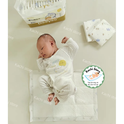 20 miếng - Deeyeo Miếng lót thay tã bỉm chống thấm dùng 1 lần cho bé sơ sinh