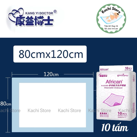 Tấm đệm lót thay tã cho người già size to miếng lót y tế thấm hút chống tràn dùng 1 lần