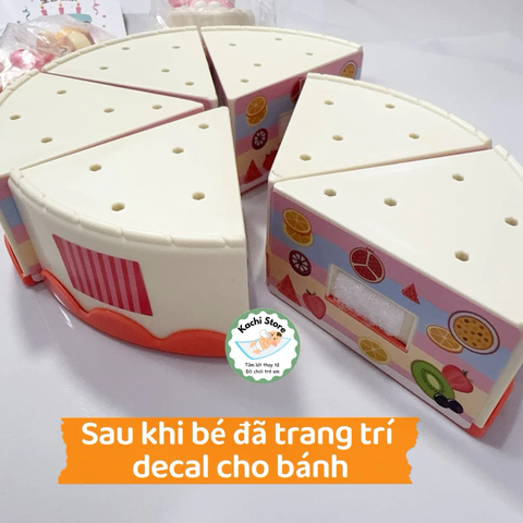 Bộ Đồ Chơi Cắt Bánh Kem Sinh Nhật 43 Món Có Nhạc Và Đèn, đồ chơi giả vờ, đồ chơi nhập vai gia đình cho bé