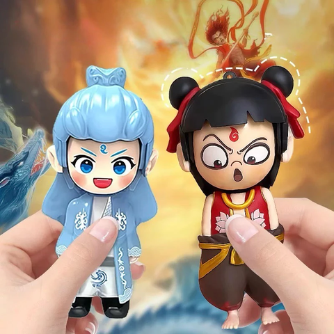 Natra Ngao Bính móc khoá Thay Đổi 4 Khuôn Mặt Đồ Chơi Vô Tri Giải Trí