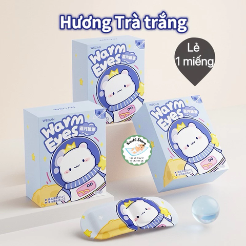 Mặt Nạ Mắt Xông Hơi Chườm Nóng Thảo Dược Steam Eye Mask Giúp Thư Giãn, Giảm Mỏi Mắt, Ngủ Ngon