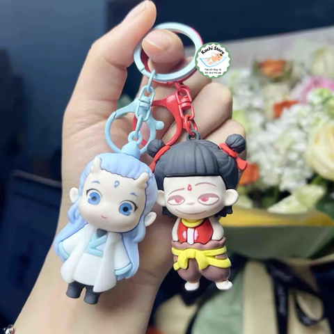 Móc Khóa 3D NATRA NGAO BÍNH siêu dễ thương, móc khoá silicon 3D phụ kiện treo balo, túi xách, điện thoại