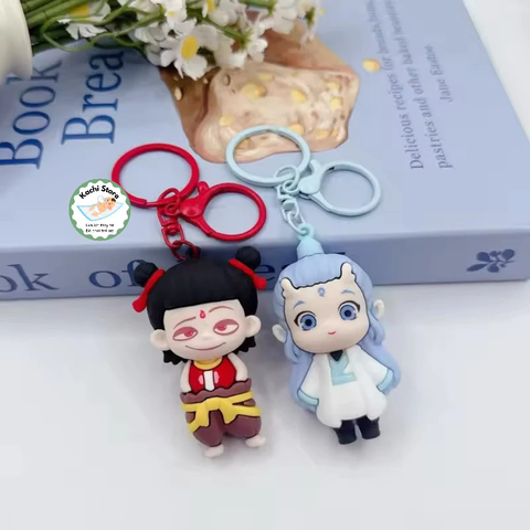 Móc Khóa 3D NATRA NGAO BÍNH siêu dễ thương, móc khoá silicon 3D phụ kiện treo balo, túi xách, điện thoại