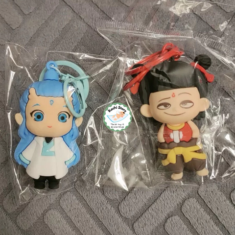 Móc Khóa 3D NATRA NGAO BÍNH siêu dễ thương, móc khoá silicon 3D phụ kiện treo balo, túi xách, điện thoại