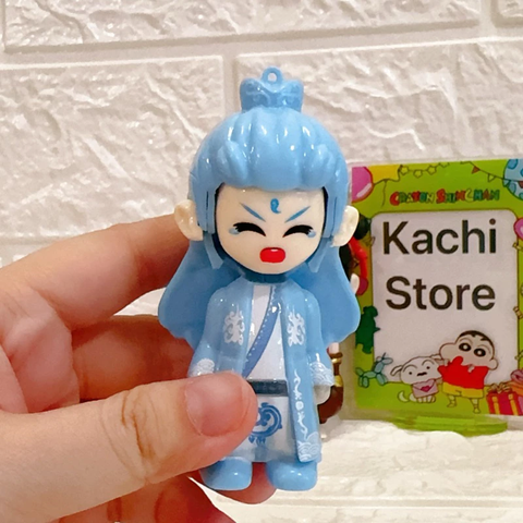 Natra Ngao Bính móc khoá Thay Đổi 4 Khuôn Mặt Đồ Chơi Vô Tri