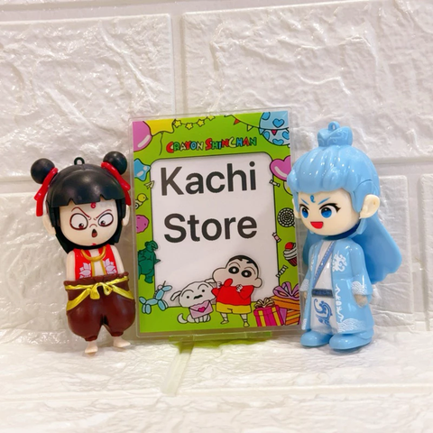 Natra Ngao Bính móc khoá Thay Đổi 4 Khuôn Mặt Đồ Chơi Vô Tri