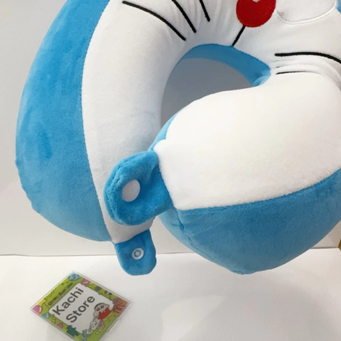 Gối Doraemon, gối cổ chữ U, gối Foam đàn hồi, gối du lịch xách tay, gối ngủ văn phòng dễ thương