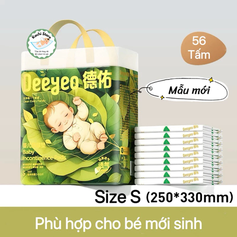 Deeyeo Tấm lót nước tiểu, miếng lót thay bỉm tã cho bé dùng 1 lần