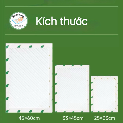 Deeyeo Tấm lót nước tiểu, miếng lót thay bỉm tã cho bé dùng 1 lần