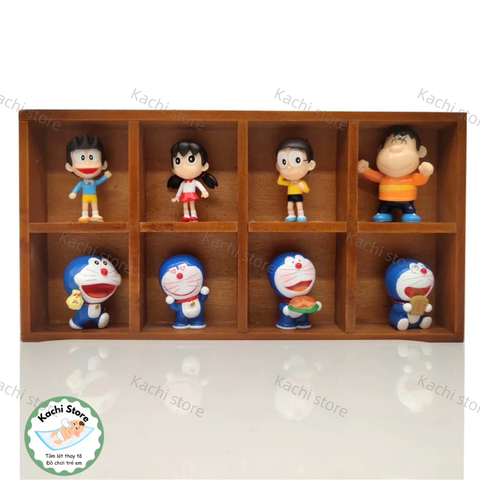 Mô hình đồ chơi DORAEMON NOBITA và NHỮNG NGƯỜI BẠN, mô hình trang trí