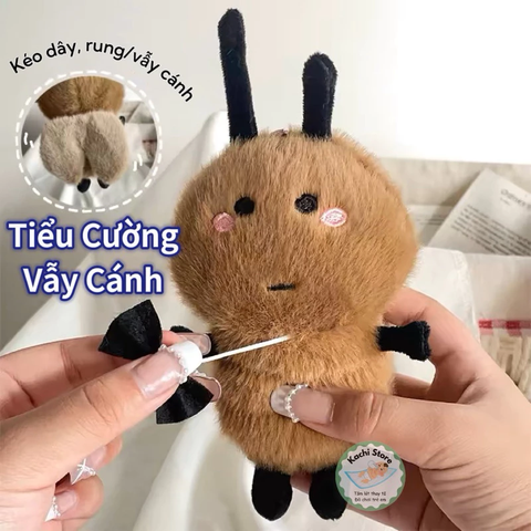 Móc khoá đồ chơi nhồi bông GIÁN TIỂU CƯỜNG VẪY CÁNH