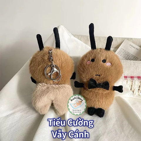 Móc khoá đồ chơi nhồi bông GIÁN TIỂU CƯỜNG VẪY CÁNH