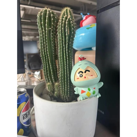 Đồ chơi móc khoá Crayon Shin hoá trang gà con, thay đổi khuôn mặt, Shinnosuke cậu bé bút chì dễ thương