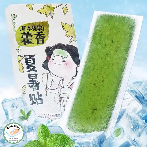 Miếng Dán Lạnh Làm Mát Thảo Dược WECAN Làm Mát Mùa Hè Chống Nóng Hạ Sốt