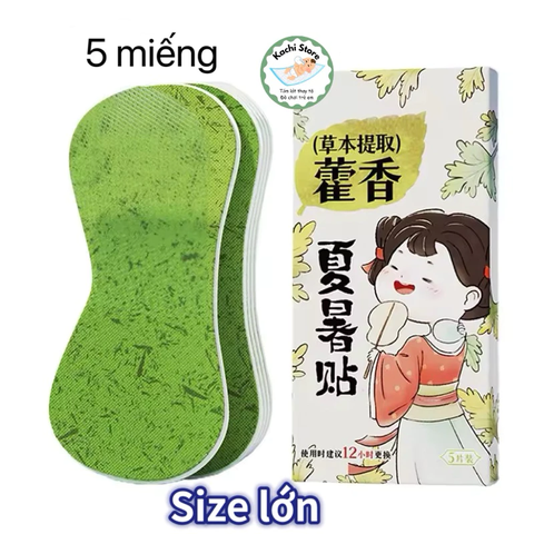 Miếng Dán Lạnh Làm Mát Thảo Dược WECAN Làm Mát Mùa Hè Chống Nóng Hạ Sốt