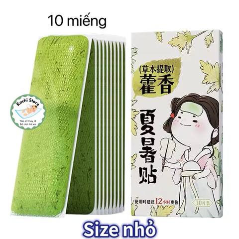 Miếng Dán Lạnh Làm Mát Thảo Dược WECAN Làm Mát Mùa Hè Chống Nóng Hạ Sốt