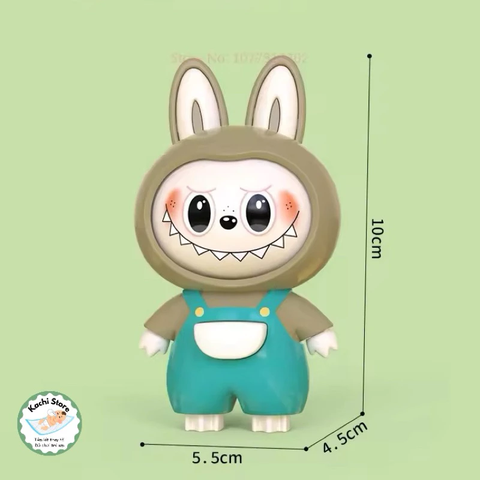 Móc khóa đồ chơi LABUBU đổi mặt biến hình biểu cảm đáng yêu vui nhộn dễ thương