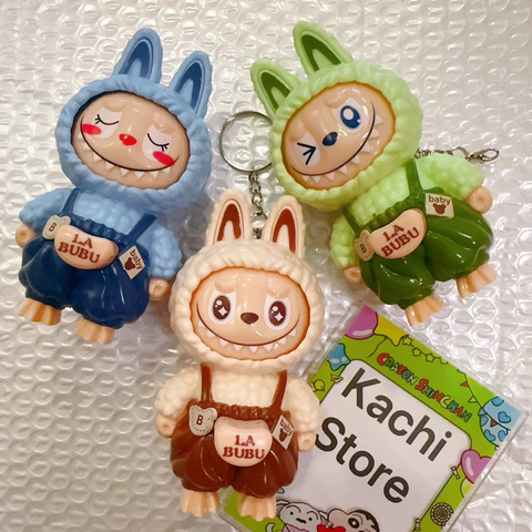 Móc khóa đồ chơi LABUBU đổi mặt biến hình biểu cảm đáng yêu vui nhộn dễ thương