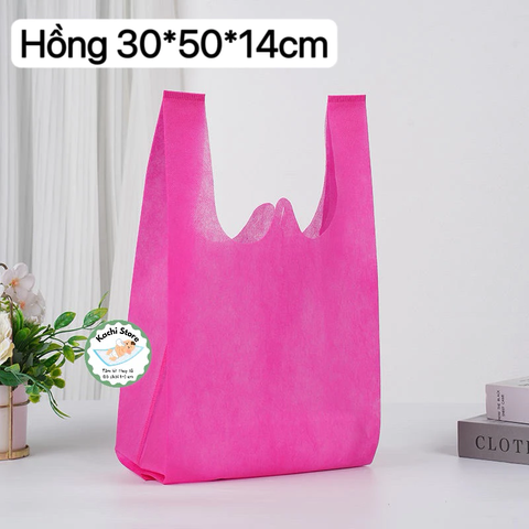 Túi Vải Không Dệt Quai Xách Thân Thiện Môi Trường Nhiều Size, túi đóng hàng, túi mua sắm, túi đóng gói, túi gói hàng