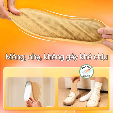 1 Đôi Lót Giày Sưởi Ấm Giữ Nhiệt WECAN tự sưởi ấm bàn chân