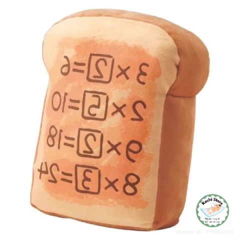 Gối nhồi bông Bánh Mì trí Nhớ của DORAEMON Gối Sofa trang trí, gối tựa lưng dễ thương