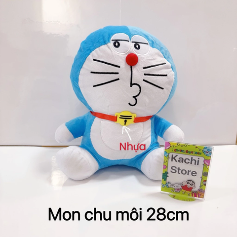 Gấu bông Doraemon Doremon lông mềm mịn (dáng ngồi) xinh xắn dễ thương