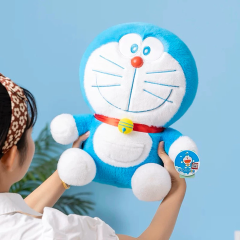 Gấu bông Doraemon Doremon lông mềm mịn (dáng ngồi) xinh xắn dễ thương