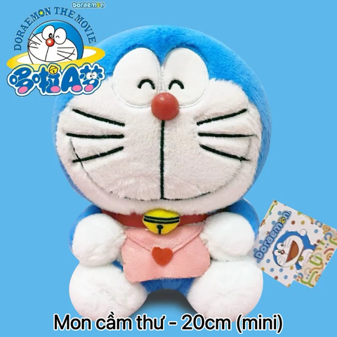 Gấu bông Doraemon Doremon lông mềm mịn (dáng ngồi) xinh xắn dễ thương
