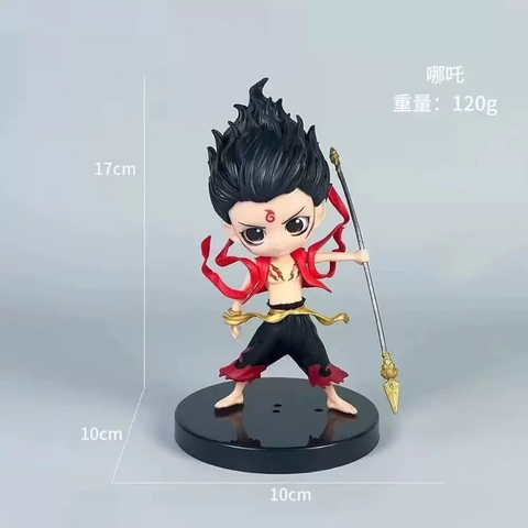 Figure mô hình NaTra Ngao Bính 3D tự lắp ráp, mô hình anime trưng bày, quà tặng sáng tạo
